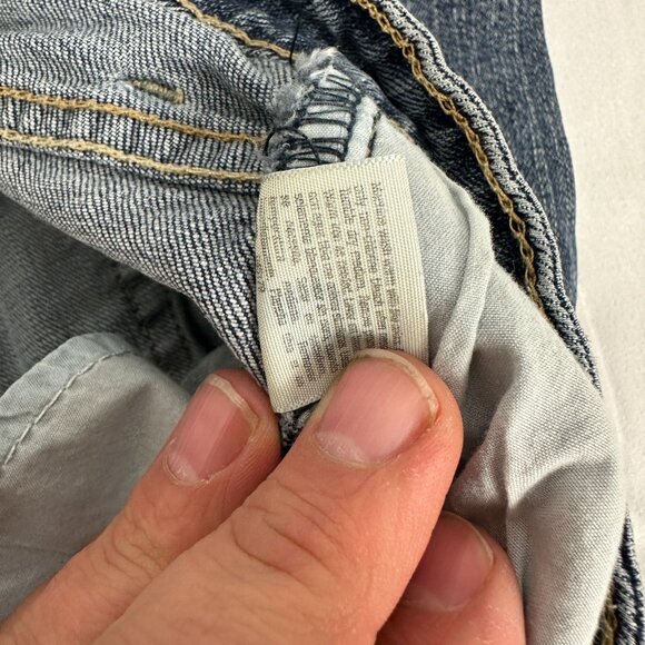 St. Johns Bay Stretch Bootcut Jeans Womens Size 16 Blue Denim Cotton Blend - Picture 7 of 8